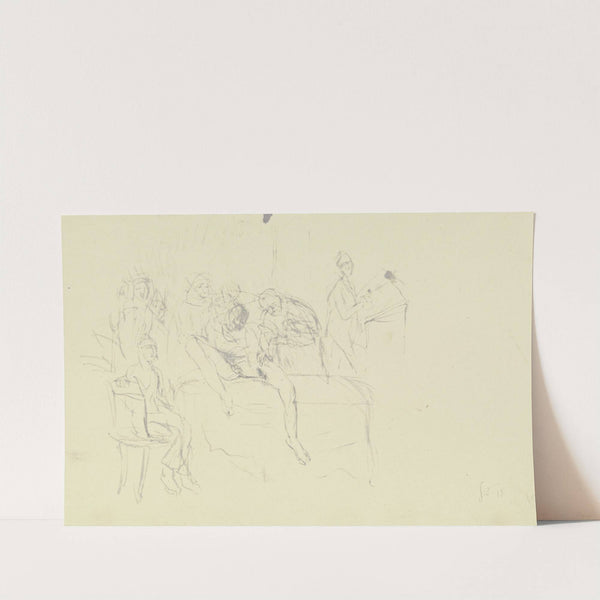 Studie aus dem Kriegslazarett by Hans Sutter