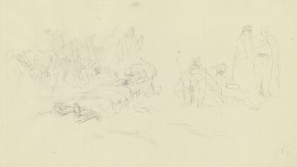 Studie aus dem Kriegslazarett