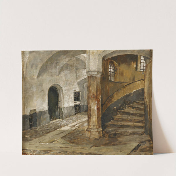 Studie aus Hall 3 by Karl Gebhardt