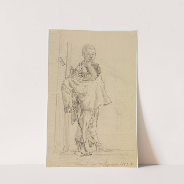 Studie des Wenzeslaus in Ganzfigur (1859) by Ferdinand Keller