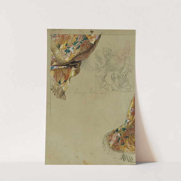 Studie einer Draperie by Johann Peter Krafft