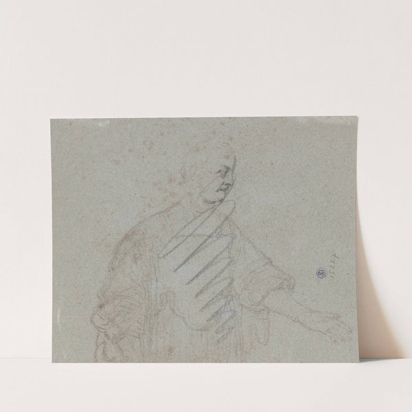 Studie einer Frau, verbräunt, durchgestrichen by Jacob Adriaensz Backer