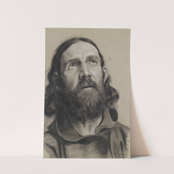 Studie eines bärtigen Mannes by Franz von Defregger