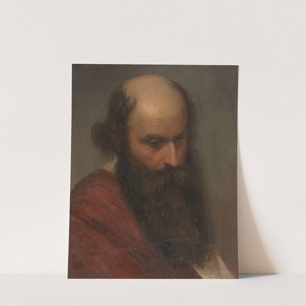 Studie eines bärtigen Mannes by Karl Theodor von Piloty