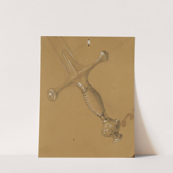 Studie eines Schwertes by Johann Peter Krafft