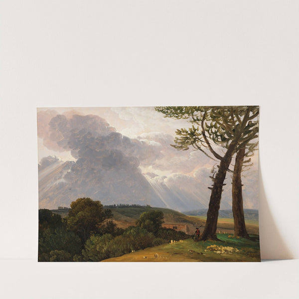 Studie från romerska campagnan by Simon Denis