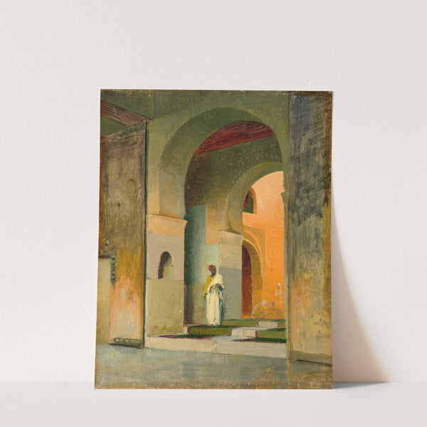 Studie für das Gemälde ‘Die Nachtwache’ (1873) by Adolf Seel