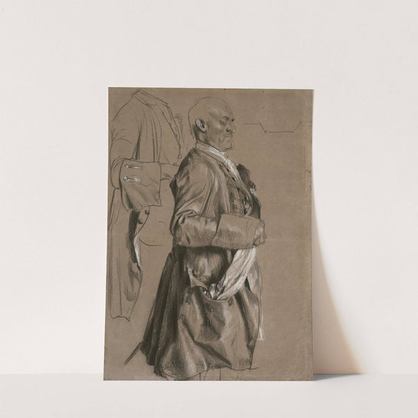 Studie für ‘Flötenkonzert Friedrichs II. in Sanssouci’ (circa 1852) by Adolph von Menzel