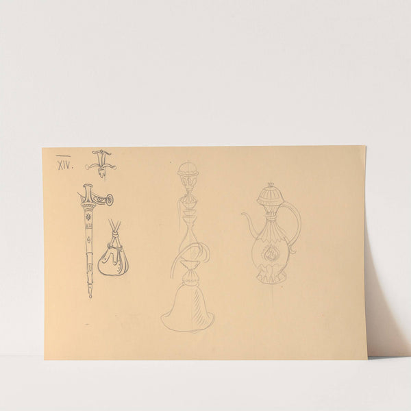 Štúdie orientálnych nádob by Ján Novák