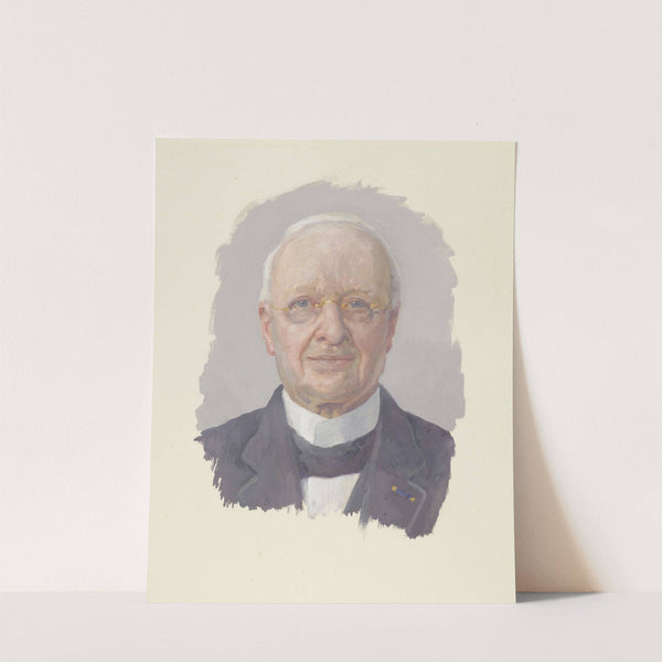 Studie voor het portret van dr J.Th. de Visser, minister van O.K. en W. 1918-1925 (1925) by Huib Luns