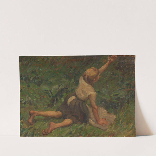 Studie zu Aschenbrödel by Leo Putz