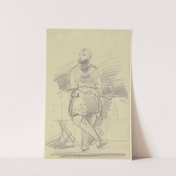 Studie zu einem männlichen Porträt by Ferdinand von Rayski