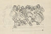 Studie zu einem Relief mit tanzenden Bauern (1919)