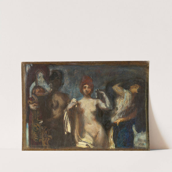 Studie zu einer Amazone by Franz von Stuck