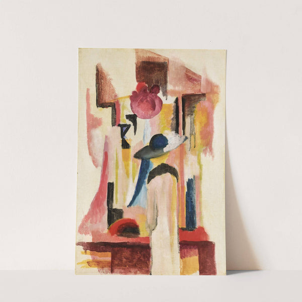 STUDIE ZU HELLEM SCHAUFENSTER (STUDY FOR BRIGHT SHOP WINDOW) by August Macke