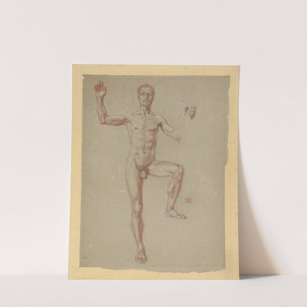 Studie zu ‘Orpheus und die Tiere’ (ca 1924) by Franz von Stuck