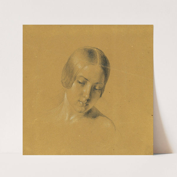 Studie zu ‘Rüdiger und Angelika’ (1842) by Johann Peter Krafft