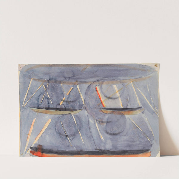 Studie zu 'Vorbereitung' (Andacht im Esssaal) by Otto Meyer-Amden