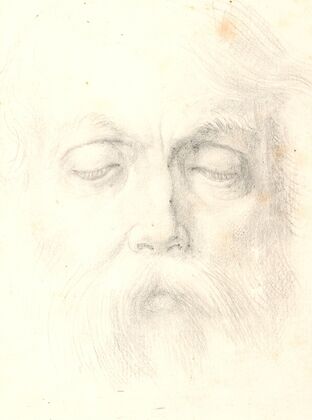 Studiehoved af Ossian — size preview