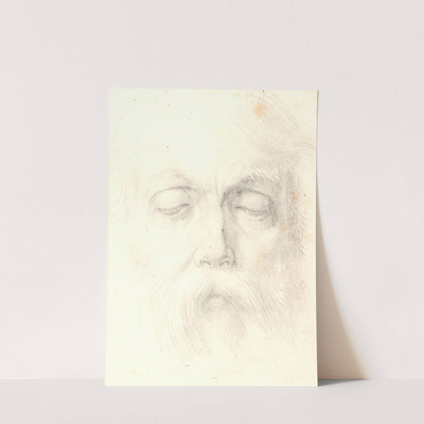 Studiehoved af Ossian by Christian Gottlieb Kratzenstein-Stub