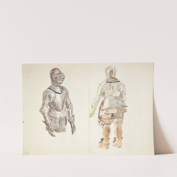 Studier af rustninger by Peter Hansen