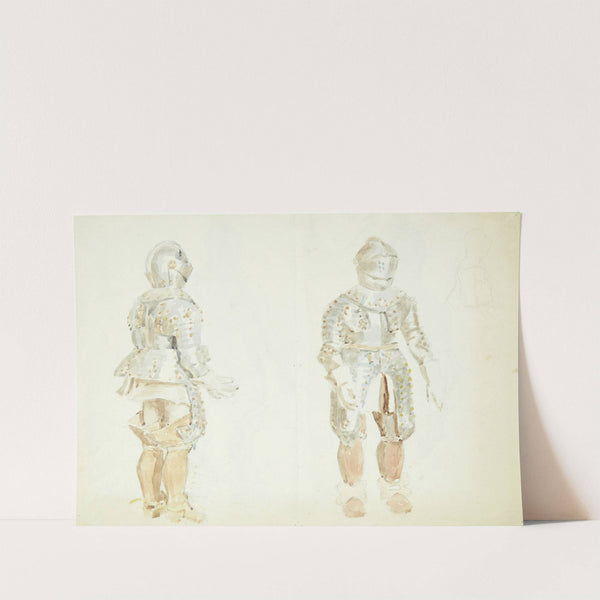 Studier af rustninger by Peter Hansen