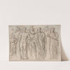Studies after Antique Sculpture (mid-18th–early 19th century) by Bartholomaeus Ignaz Weiss