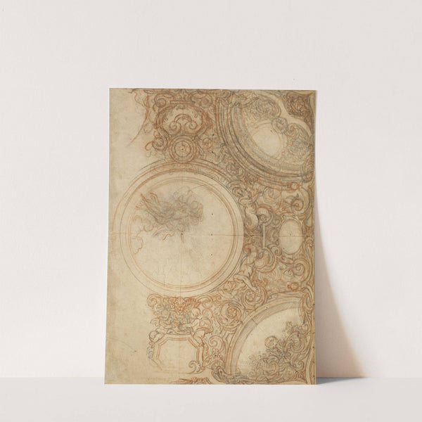 Studies for a Ceiling Decoration (1680) by Charles De La Fosse