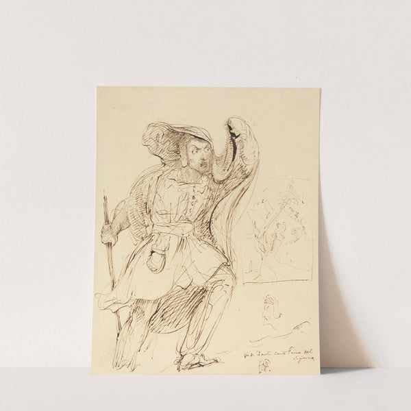 Studies for a Scene from Dante's 'Inferno' by Sir George Hayter