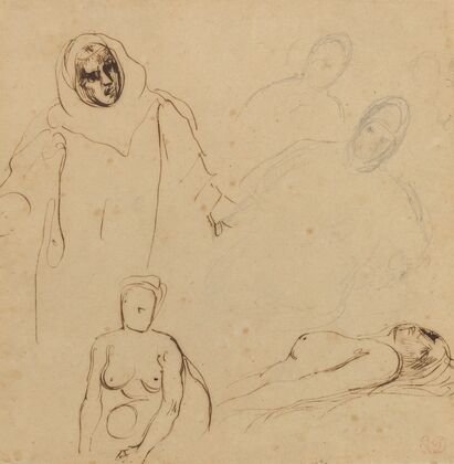 Studies for Christopher Columbus