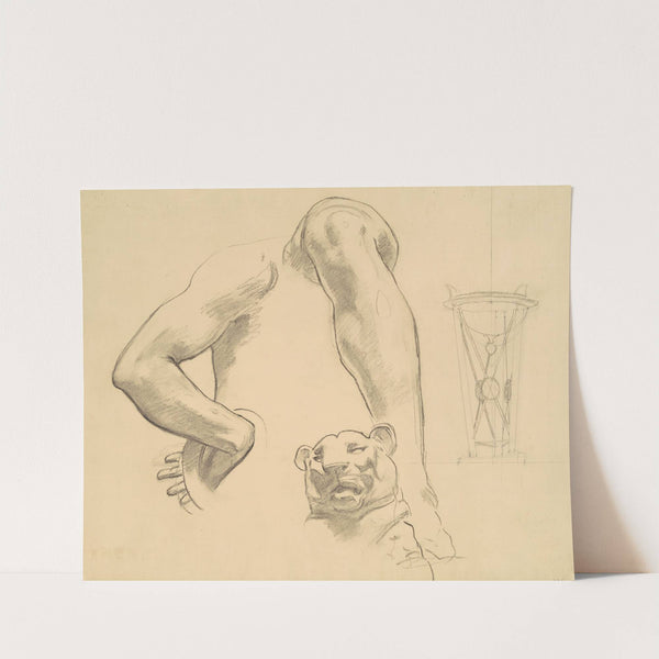 Studies for 'Classic and Romantic Art' by John Singer Sargent