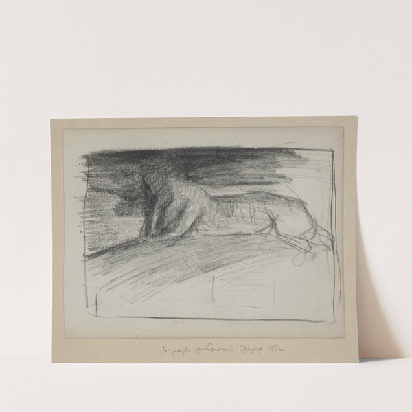 Studies for Emerson’s 'The Sphynx' by John La Farge