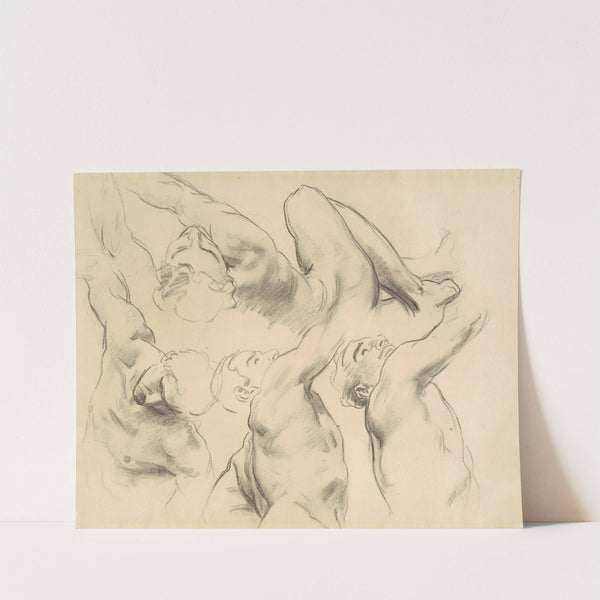 Studies for ‘Heaven’ and ‘Hell’ (1903-1916) by John Singer Sargent