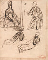 Studies for Portraits of a Man and of a Woman