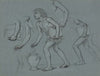 Studies for the arm, body, books, and urn of male figure representing an educated electorate