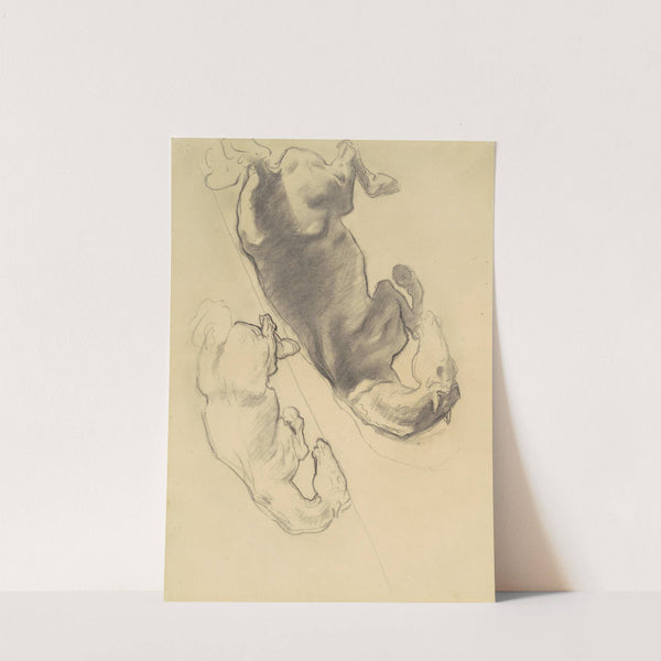 Studies for ‘The Fall of Gog and Magog’ II (1903-1916) by John Singer Sargent