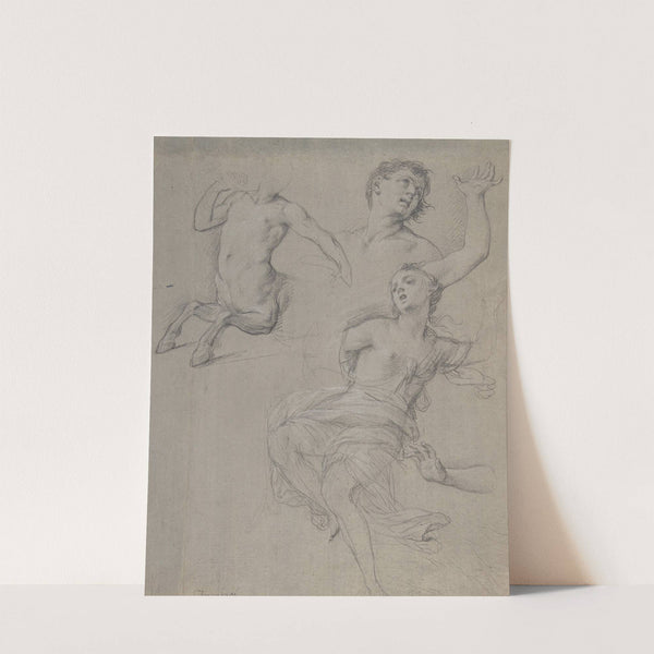 Studies for the Figure of a Centaur and a Nymph by Francesco Trevisani
