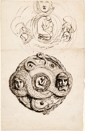 Studies for the Gold Fibula Presented to Helen Faucit — size preview