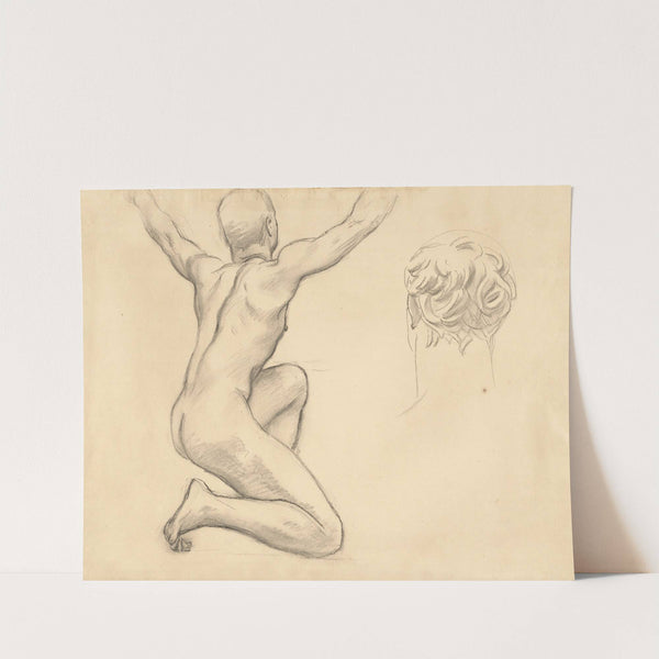 Studies for ‘The Unveiling of Truth’ (1922-1925) by John Singer Sargent