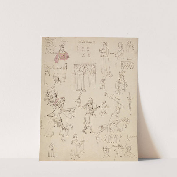 Studies from a Fench MSS Bible Register by Robert Smirke