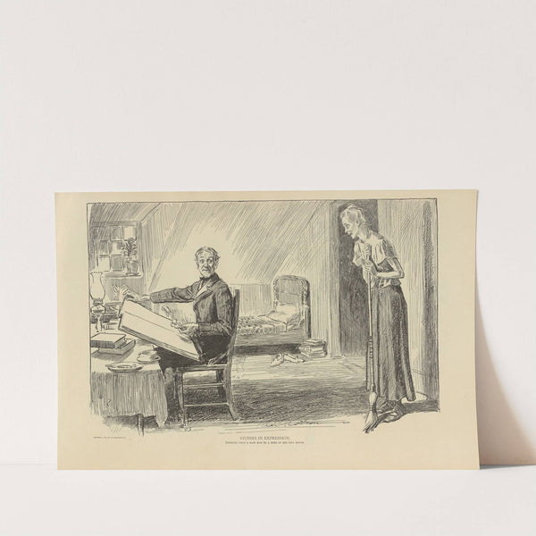 Studies in expression. (1900-1905) by Charles Dana Gibson