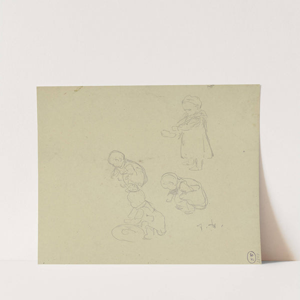 Studies of a child by Jacob Happ