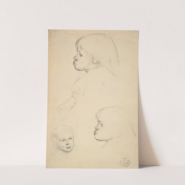 Studies of a Child by Claude Emile Schuffenecker