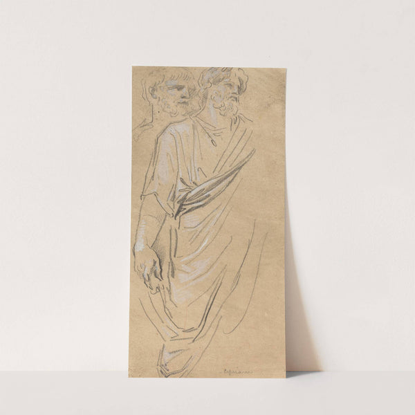 Studies of a Classical Figure by Giovanni Battista Cipriani
