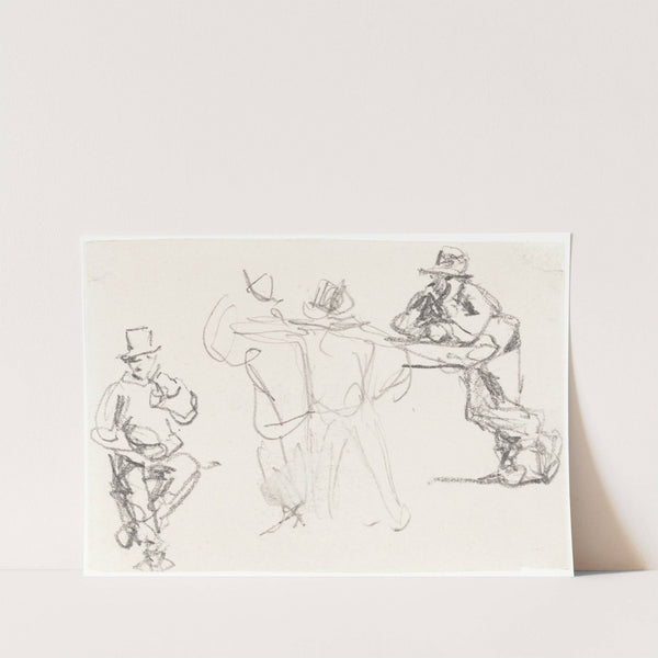 Studies of a Male Figure by William Henry Hunt