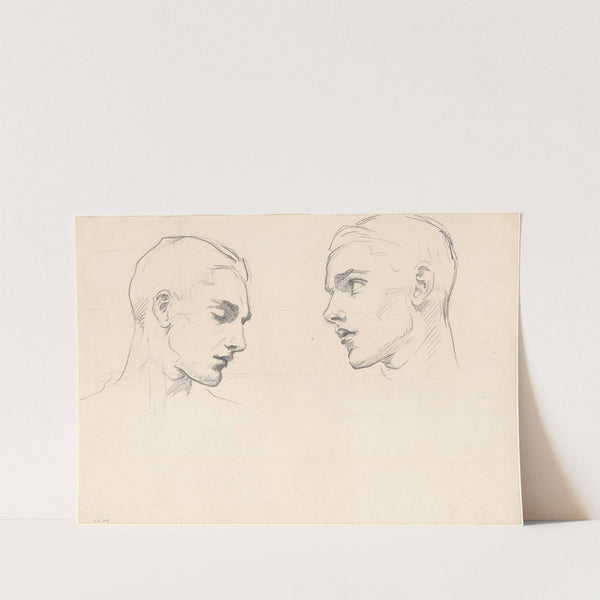 Studies of a Man's Head by John Singer Sargent