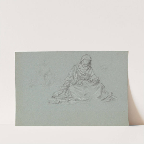 Studies of a Young Woman by Frederic Leighton