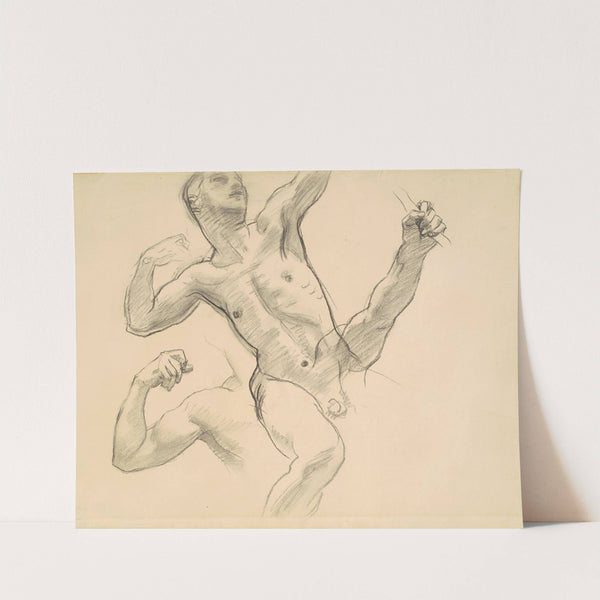 Studies of Achilles for ‘Chiron and Achilles’ (1922-1925) by John Singer Sargent