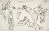 Studies of ‘Agriculture,’ Palais Bourbon, Paris (1833–35)