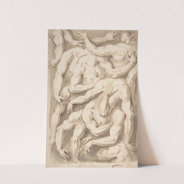 Studies of Arms, Shoulders and Hands by Giacomo Franco